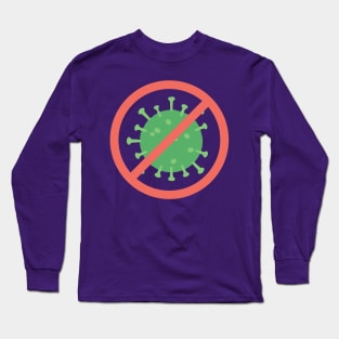 NO CORONA-VIRUS Long Sleeve T-Shirt